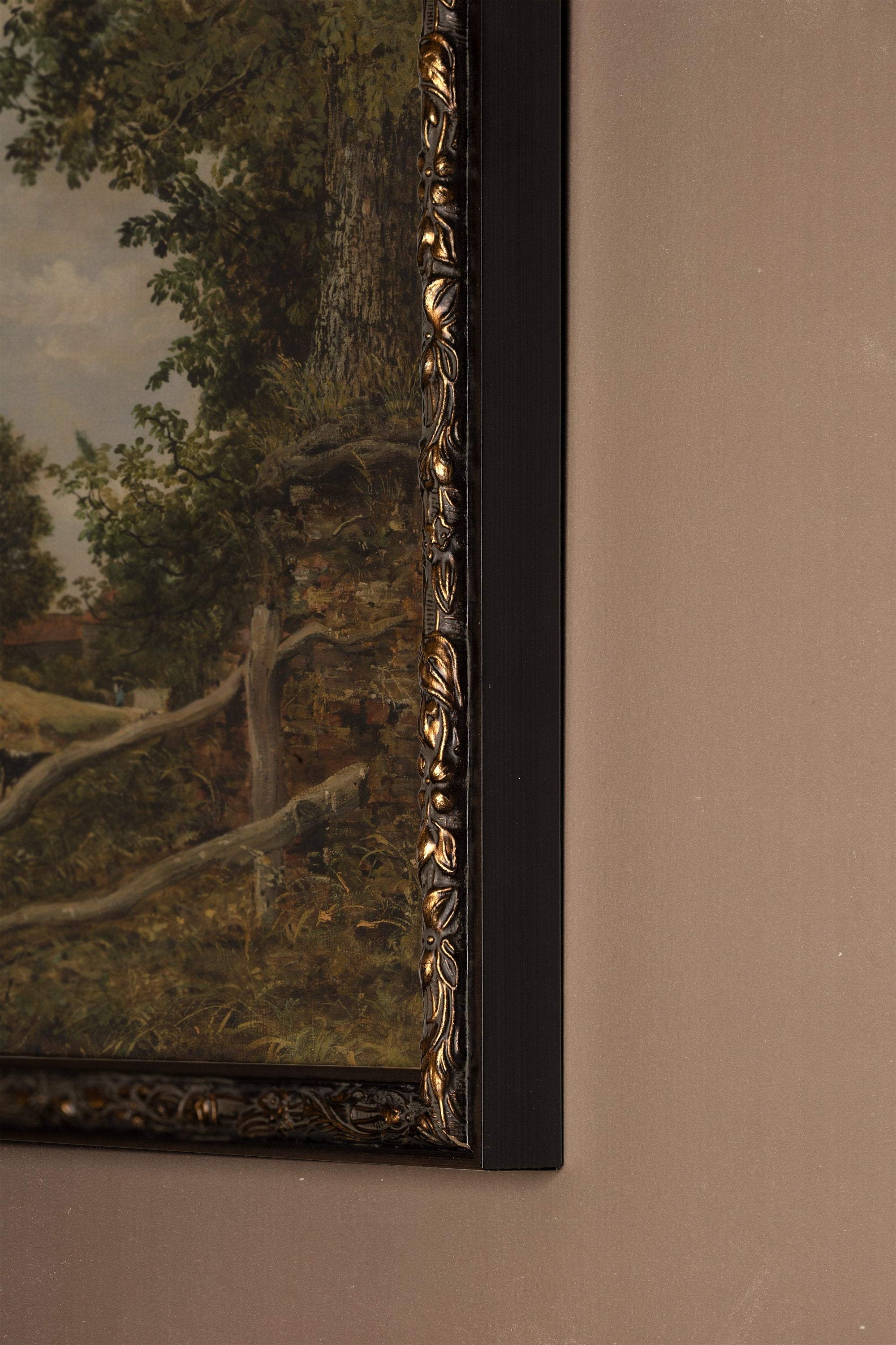 SENTIER DU TEMPS, CADRE VINTAGE BRONZE