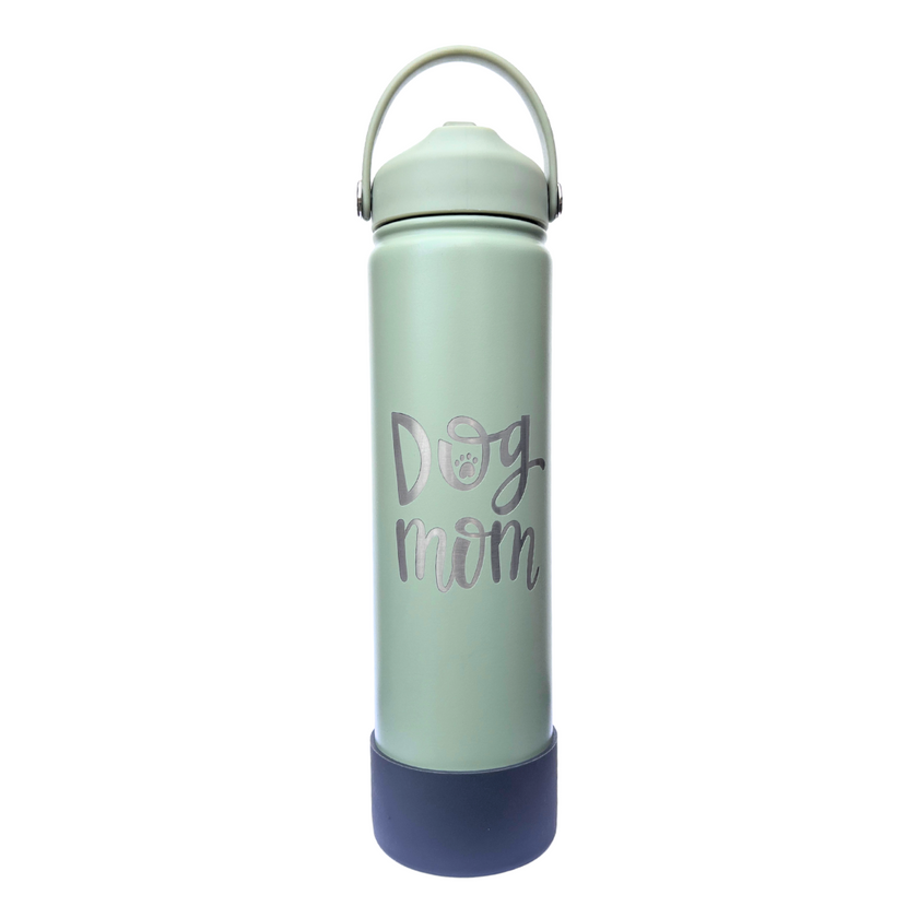 Bouteilles d'eau 25oz verte sauge