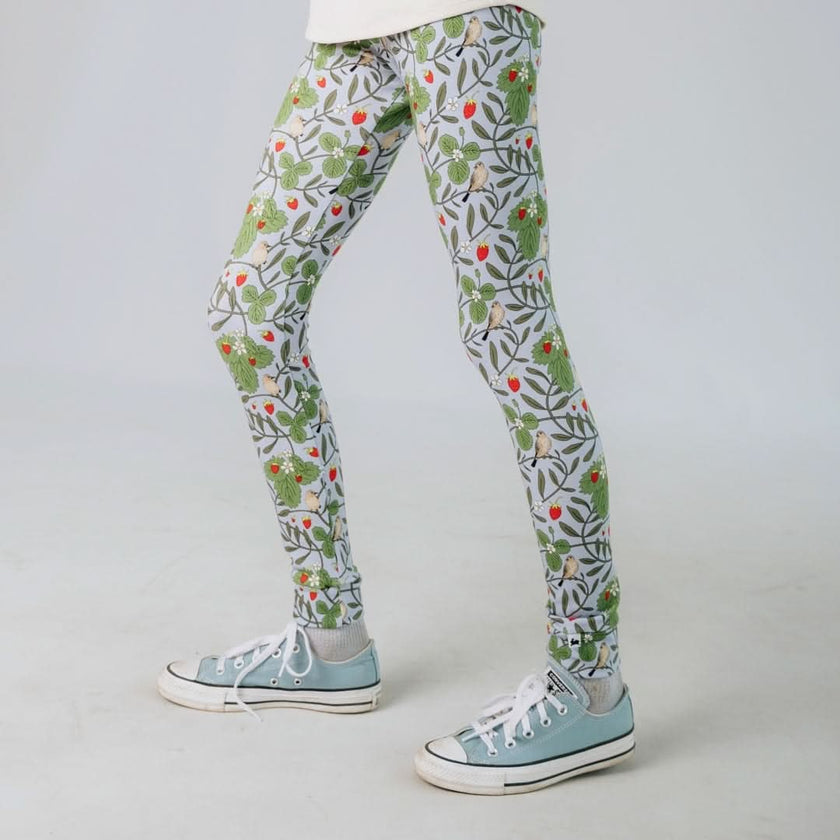 Youth Bamboo Leggings | Strawberry Patch