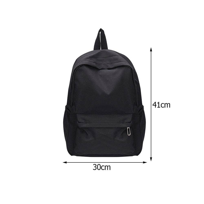 Mid Size Waterproof Plain college and High school backpack