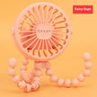 USB Powered summer heat Handheld fan with stand and Night light
