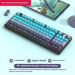 98-Key Wireless Bluetooth Mechanical Keyboard – Triple-Mode Gaming & Office | 30 Styles