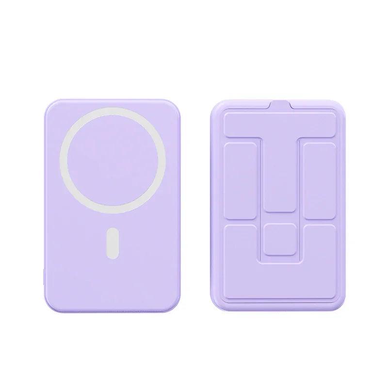 Magnetic Wireless Power Bank With Bracket