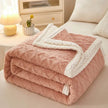 Blanket Double Thickened Warm Coral Fleece Sofa Winter Blanket