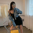 Jacket for Women – Stylish Acrylic Fiber Blue Design