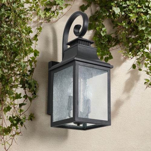 Large Outdoor Wall Light With Glass Supports Many Types Of Bulbs In 1 Pack