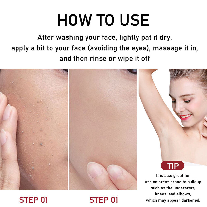 Phofay Exfoliating Face Scrub Set – Deep Pore Cleansing & Skin Renewal