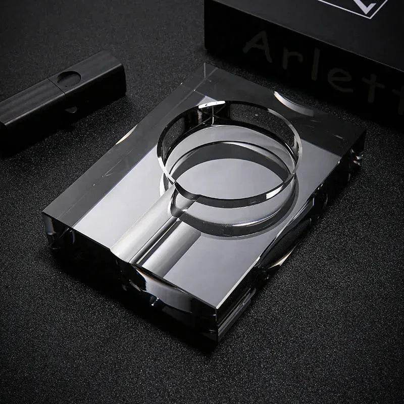 Luxury Crystal Glass Ashtray