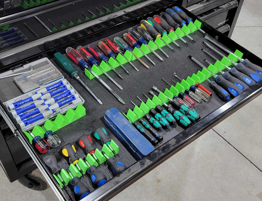 Magnetic Screwdriver Organizer
