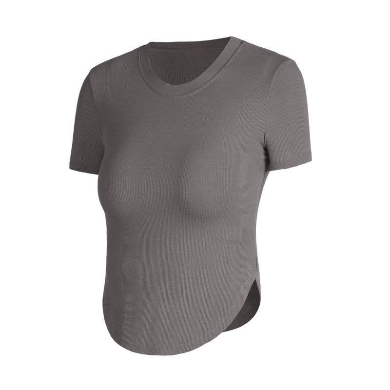 Nude feel Short-sleeved Workout Top Running gym top women