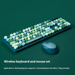 Wireless Keyboard and Mouse Set – Colorful Ergonomic Combo for Home and Office Canada