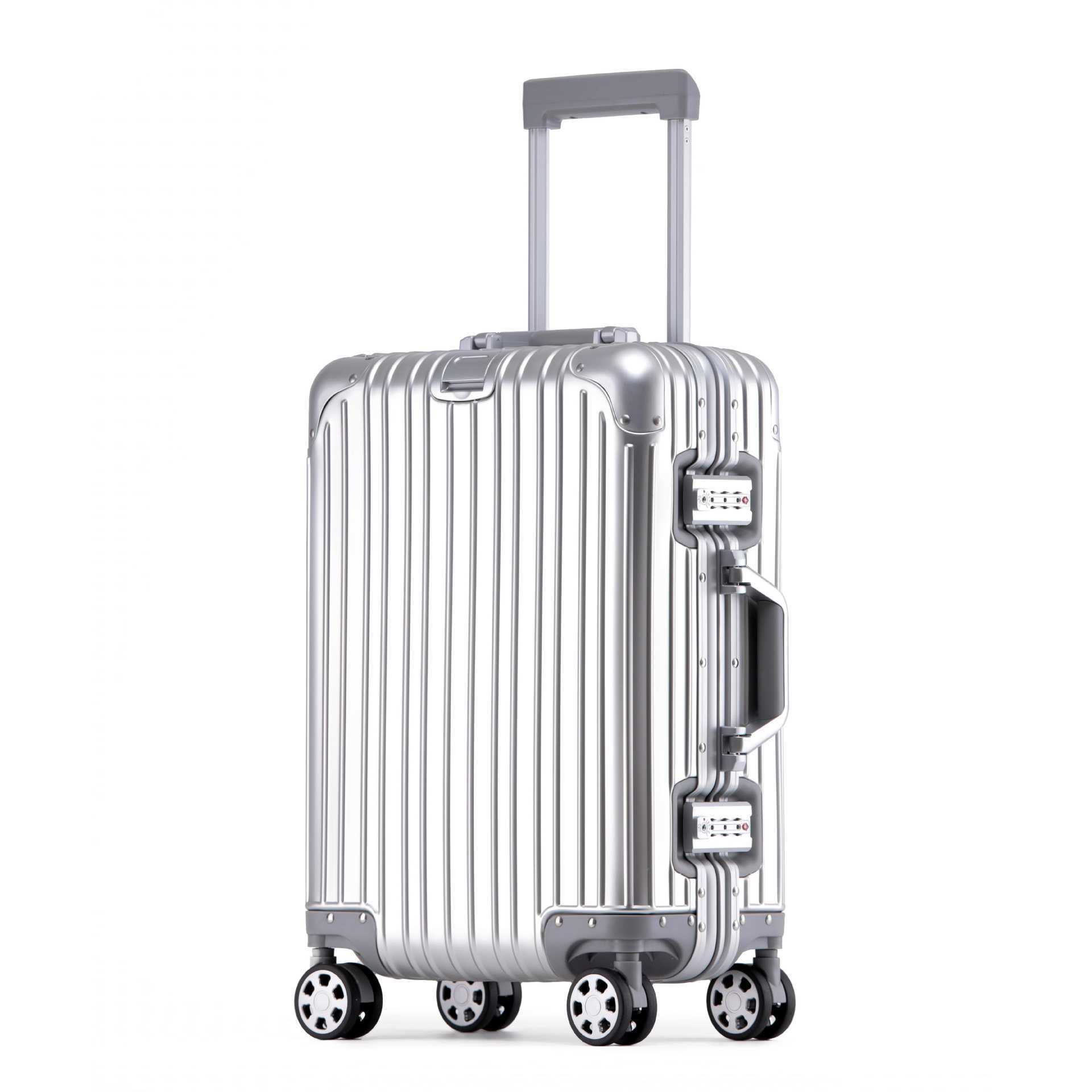 Drop-Resistant All-Aluminum-Magnesium Alloy Luggage For Travel