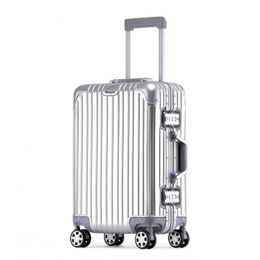 Drop-Resistant All-Aluminum-Magnesium Alloy Luggage For Travel