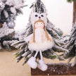 Christmas Cute Fabric Antler Plush Girl Decoration Ornaments