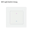 WiFi Smart Light Switch 1 Gang EU Standard App Control – Black & White