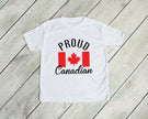 Proud Canadian Baby Bodysuit or Toddler T-Shirt