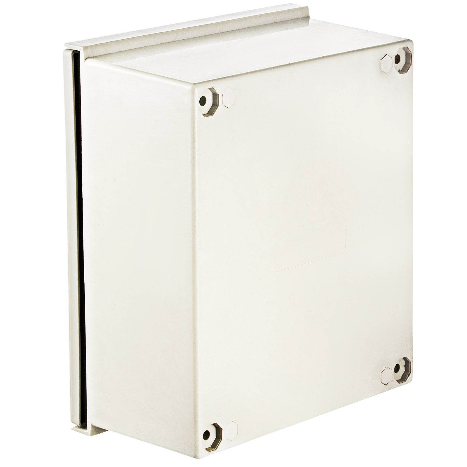 NEMA Steel Enclosure, 16 X 12 X 8 NEMA 4X Fiberglass Electrical Box, IP66 Waterproof & Dustproof, Outdoor Indoor Electrical Junction Box, With Mounting Plate