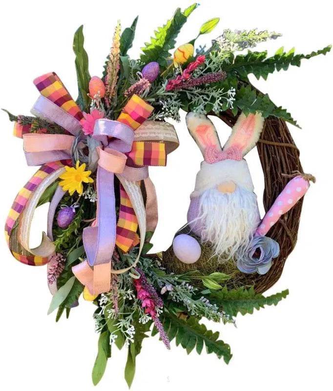 Christmas Bunny Garland Easter Decoration Foam Fruit Mall Living Room Props Ornaments