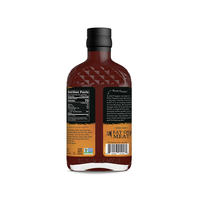 Rufus Teague Touch O' Heat BBQ Sauce