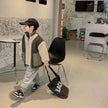 Children Lambswool fleece  Warm Thickened Winter coat Cardigan Kids