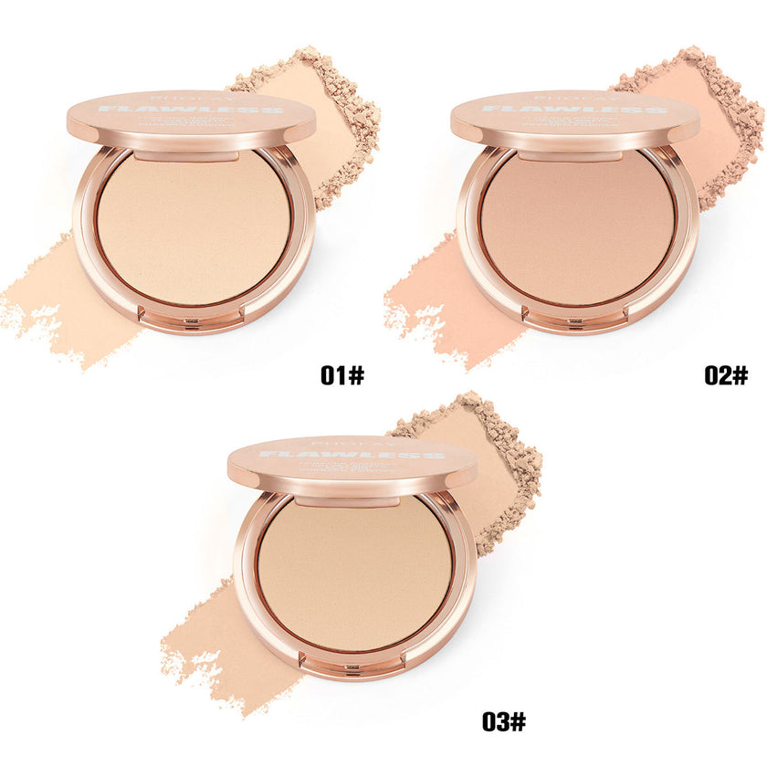 PHOFAY Matte Setting Pressed Powder – Flawless Finish Face Powder (8g, Multiple Sets)