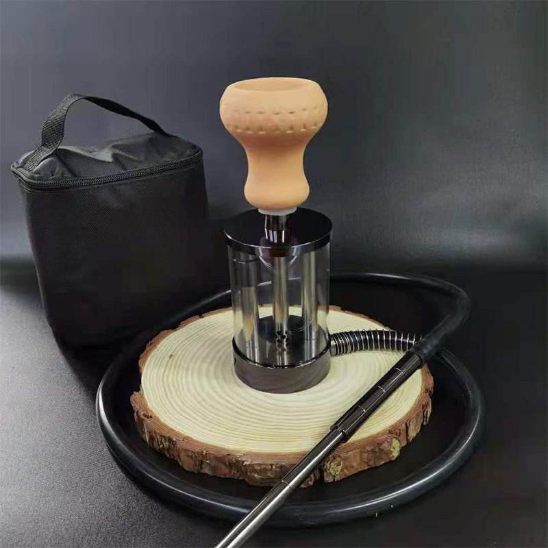 Aluminum Alloy Simple Car Portable Arabian Hookah