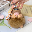 Cute Sleeping Doll Plush Doll Keychain Pendant Backpack Handbag Wallet Accessories