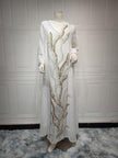 Muslim Robe Sequined Embroidery Dress