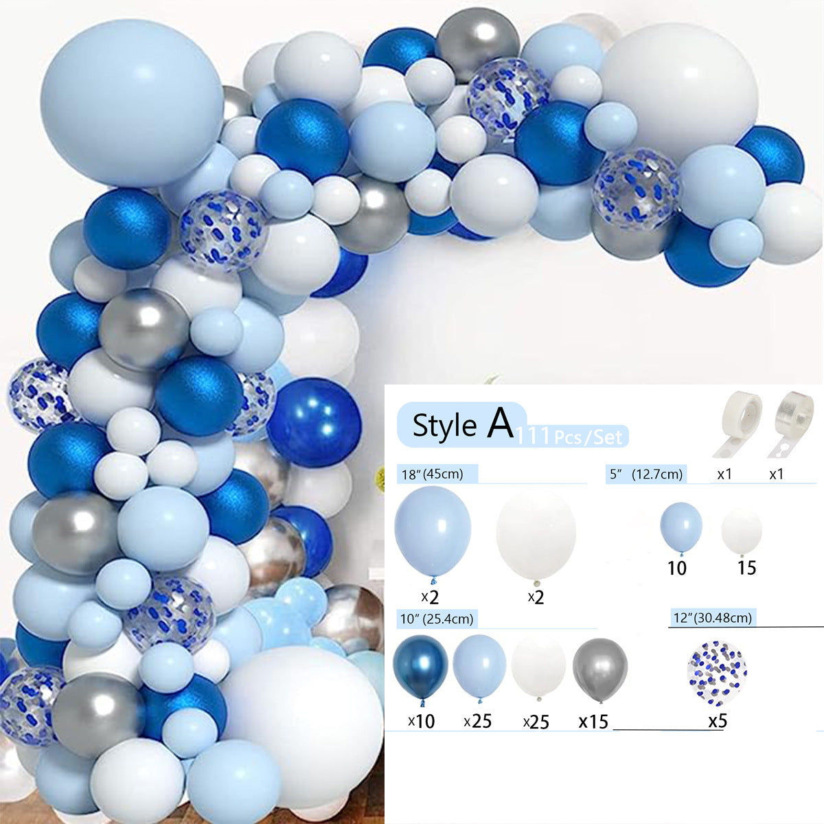 Balloon Layout Set – Multi-Style Party Decoration Balloon Suit