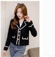luxury women's blazers Short Long Sleeve Blazer.