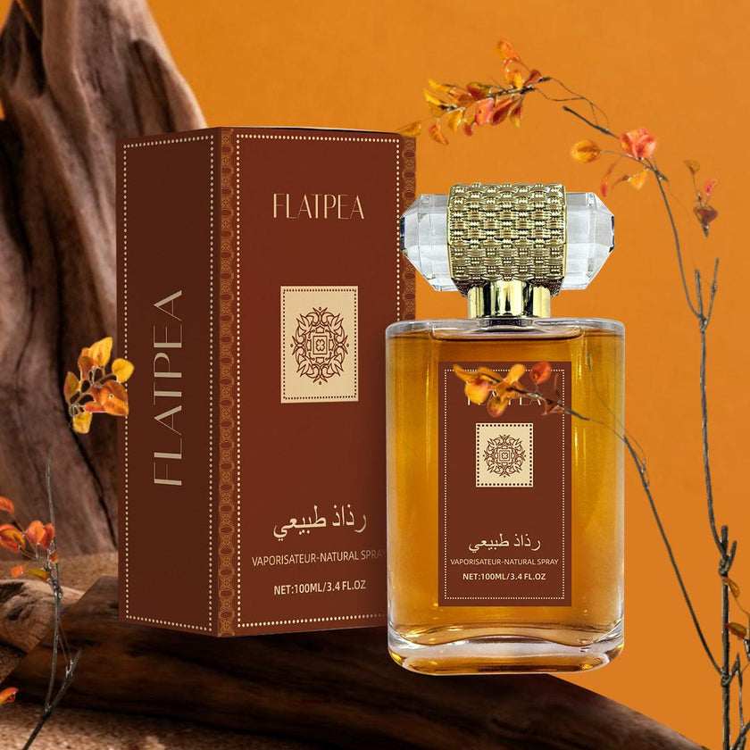 Arabian Sandalwood Men's Alcohol-Free Perfume Spray 100ml – Long-Lasting Middle Eastern Fragrance