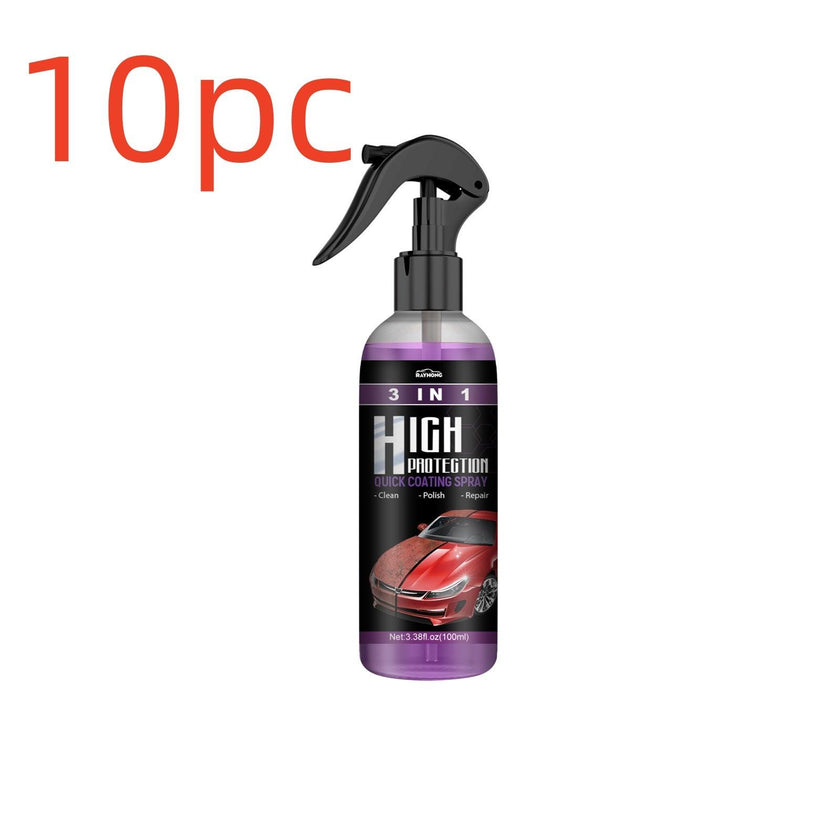 3-in-1 Car Paint Spray Coating Cleaner – Fast Protection & Polish