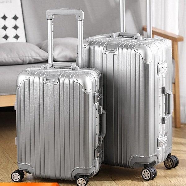Drop-Resistant All-Aluminum-Magnesium Alloy Luggage For Travel