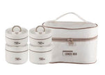 Portable Self-heating Japanese Multi Layer Thermal Insulated Lunch Box for Adult.