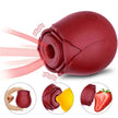 Rose Sec Sucking Tongue Licking Vibrating Toy Rose Toy for Women
