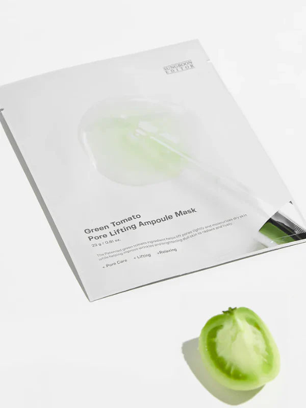 Sungboon Editor Green Tomato Pore Lifting Ampoule Mask 23g