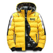 Men’s Winter Puffer Jacket – Thick Cotton-Padded Hooded Coat