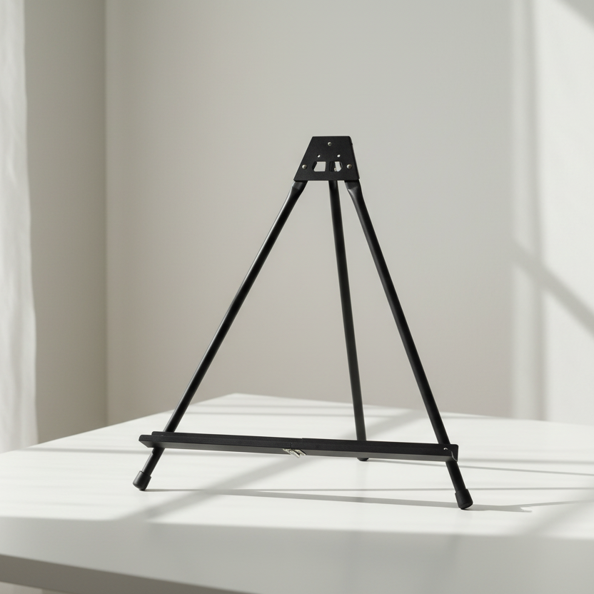 Portable and Lightweight Aluminum Folding Table Easel - 24