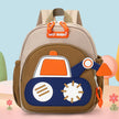 Kids Excavator Backpack – Cute Cartoon School Bag for Boys & Girls (4 Colours)