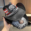 Summer Outdoor Ethnic Style Felt and Straw Cowboy Hat