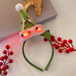 Christmas With Light Headband Snowflake Women's