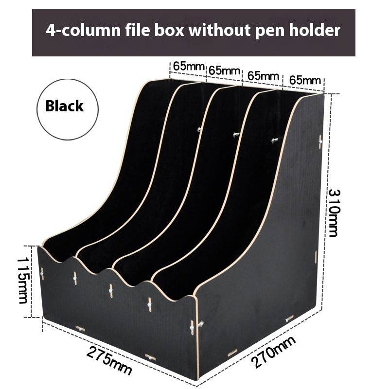 Minimalist Wooden Desk Organizer Office Table Organizer