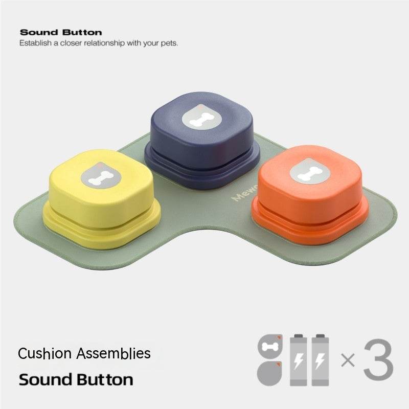 Interactive Dog Training Buttons – Recordable Talking Buttons for Dog Communication & Pet Trainik7ng
