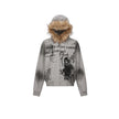 Men's High Street Hoodie Coat - Loose Fit Cardigan Jacket