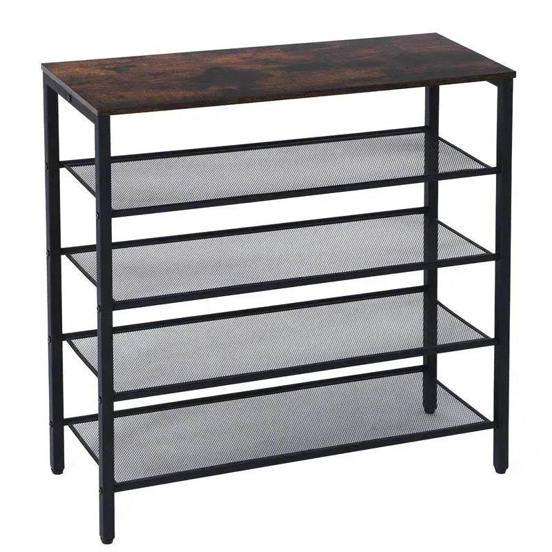 4-tier Shoe rack for entryway