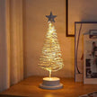 Spiral LED Light Christmas Tree Decoration Night Light Ornaments