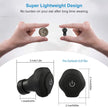 True Wireless Earbuds Bluetooth 4.2 aptX CVC 6.0 Noise Cancelling Business Driving Walking TWS