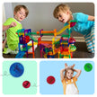 PicassoTiles - PicassoTiles Magnetic Marble Run Set: 70-Piece Set