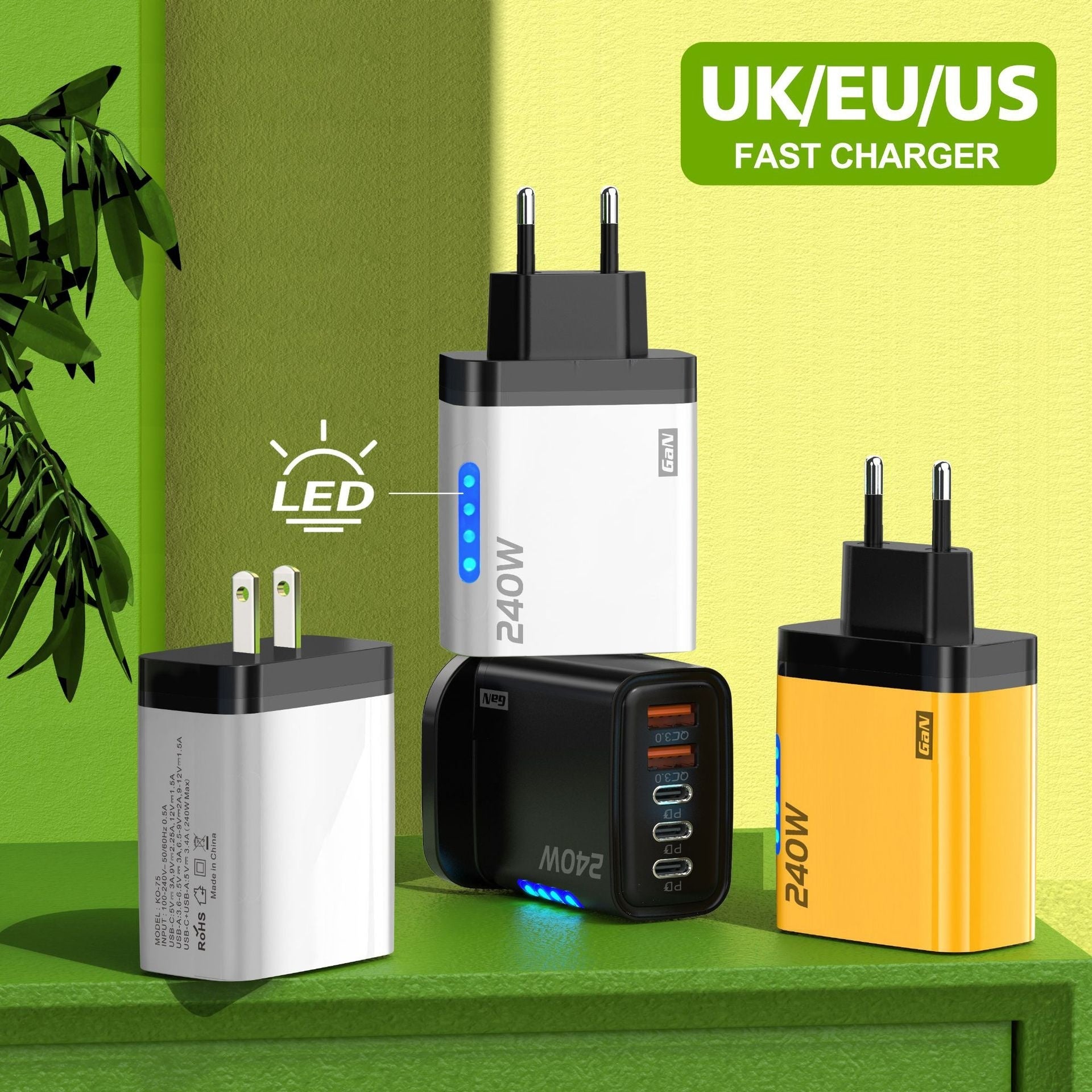12W Dual-Port USB Wall Charger