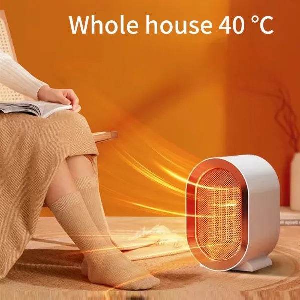 Portable Mini Desktop Electric Space Heater Air Blower for Office Home